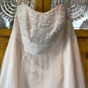 Tea length wedding dress